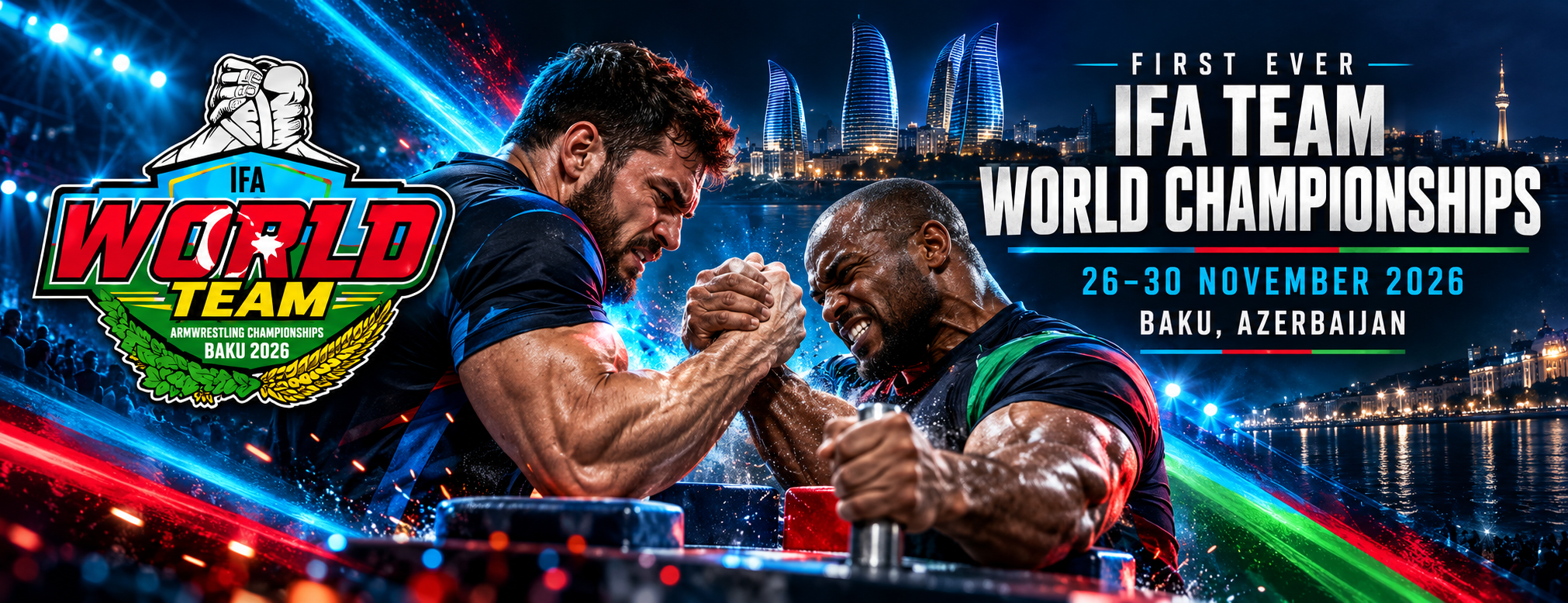 First ever IFA Team World Championships, 26–30 November 2026, Baku, Azerbaijan